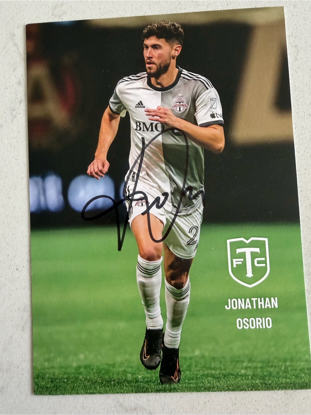Jonathan Osorio Toronto FC Autographed Photo